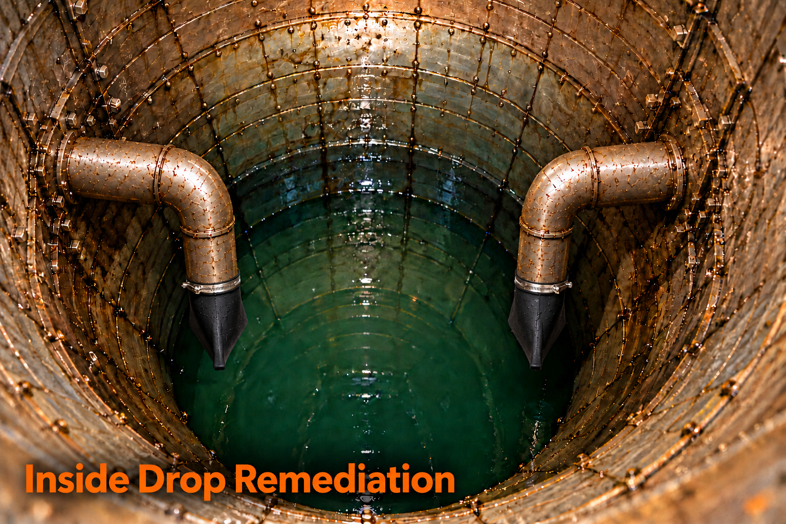 Inside Drop Remediation: matching downpipes with downward-facing duckbill valves